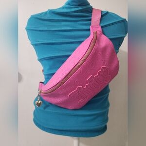 Juicy Couture Pink Belt Bag Adjustable Strap